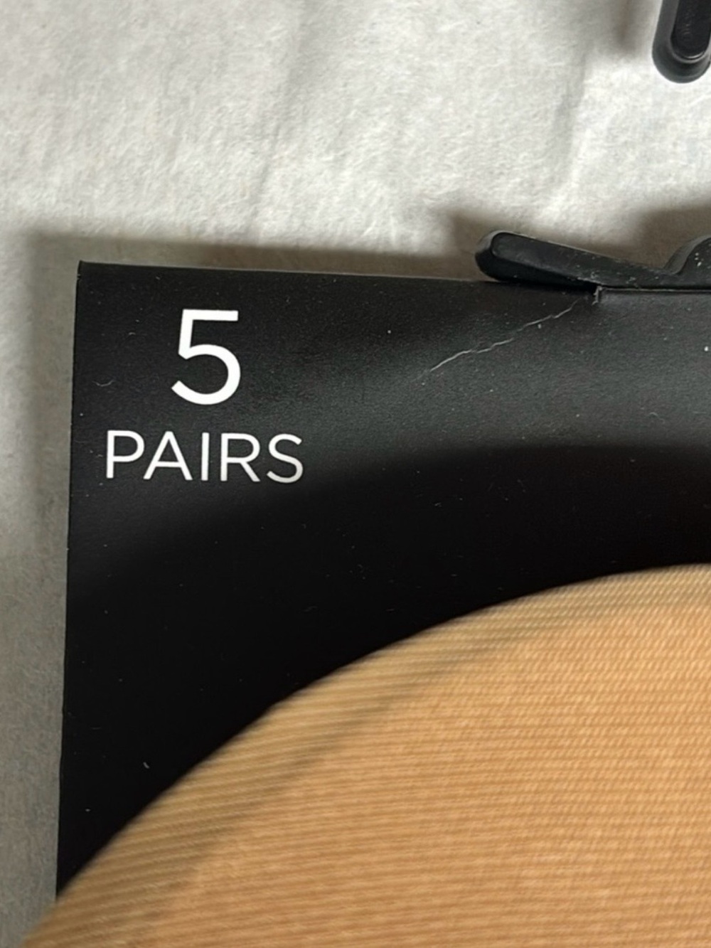 New Tahari Socks Women’s 5 Pairs Liners Socks Tan Low Cut No Show Casual Preppy - Picture 9 of 14